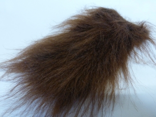 Craft Fur Dark Brown (7cm)